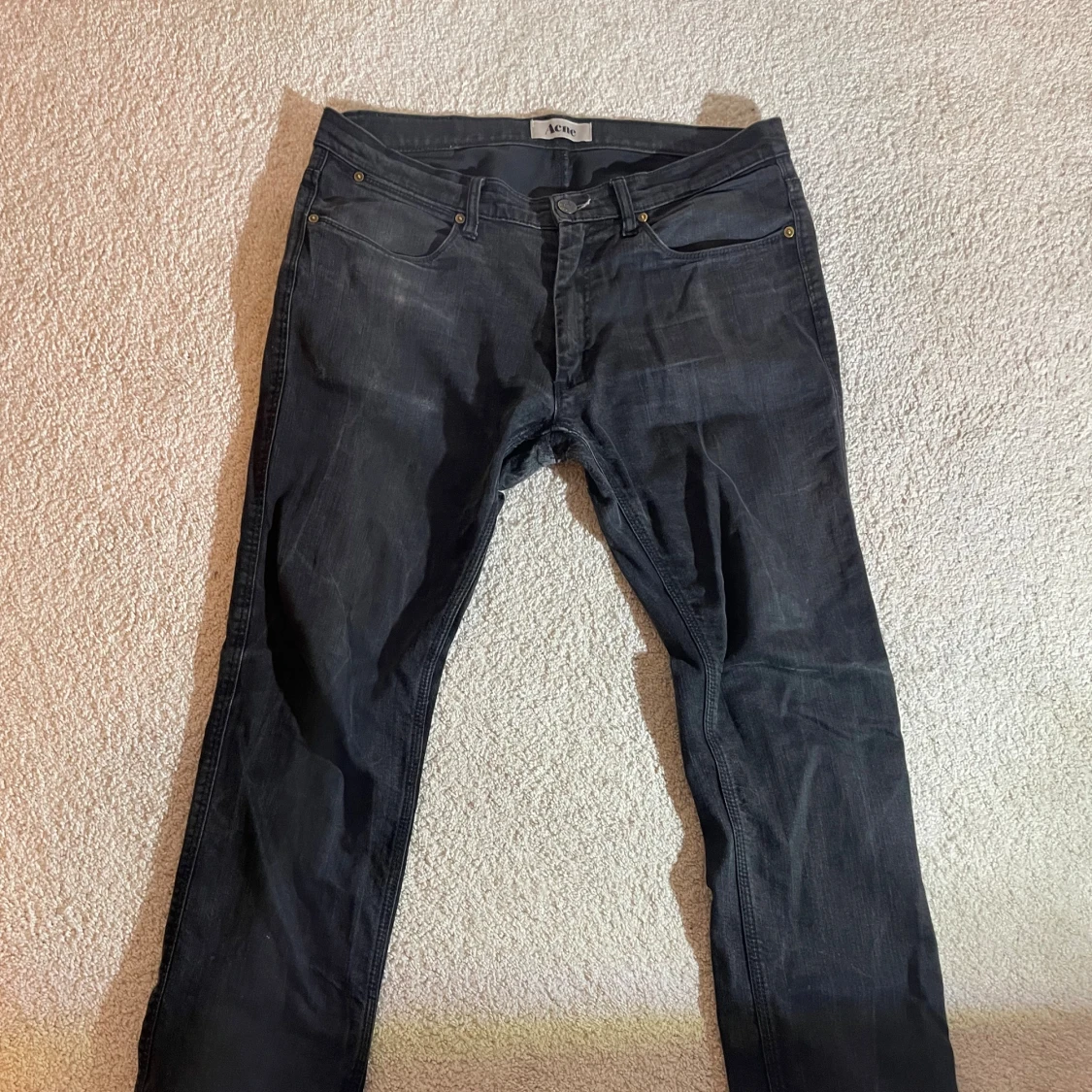 Svarta slim jeans från Acne | W34 L32