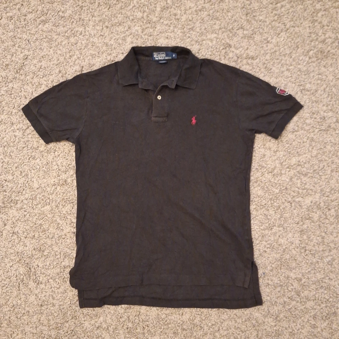 Svart Polo Ralph Lauren pikétröja