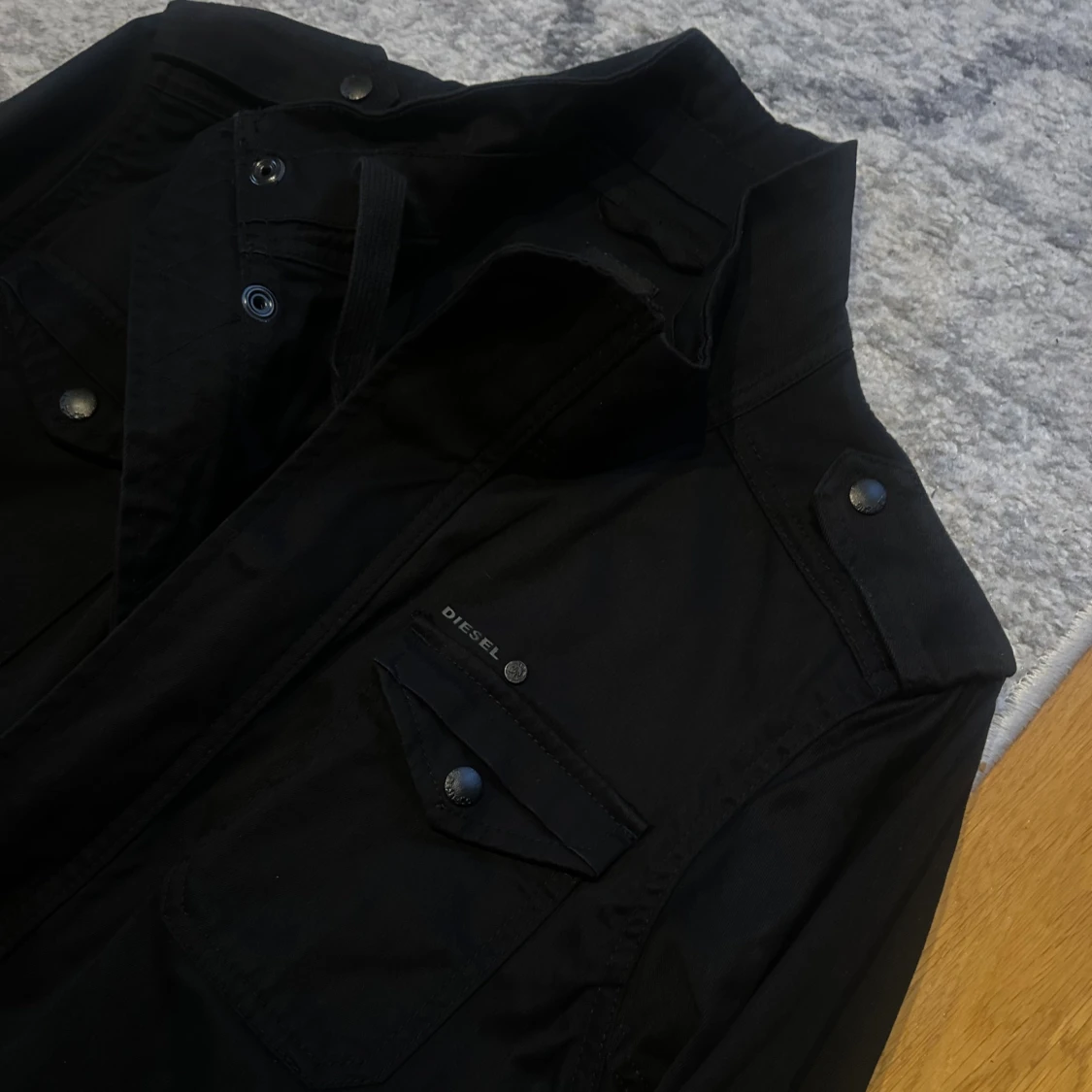 Svart field jacket från Diesel - 2