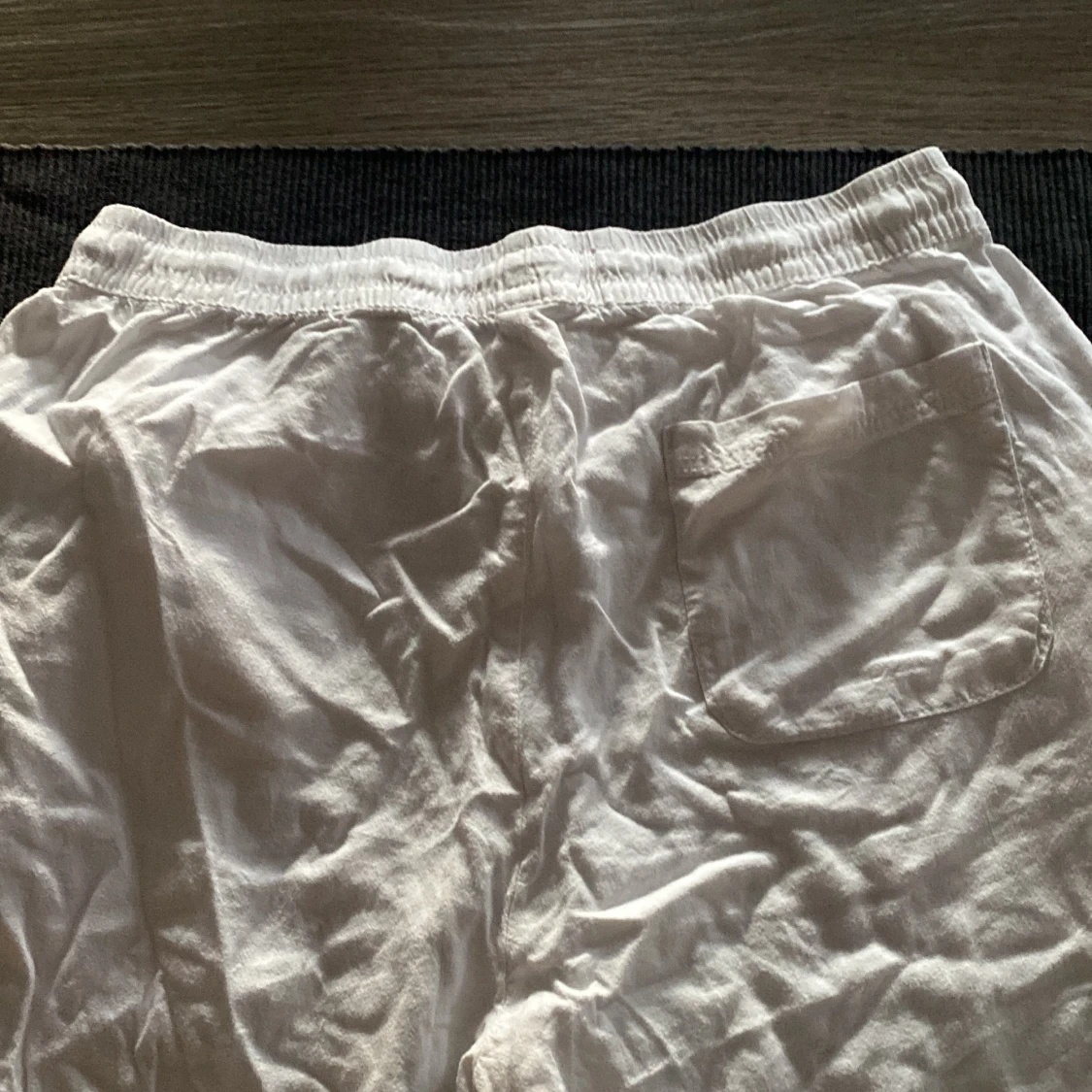 Vita linnebyxor från 157, storlek S - 1