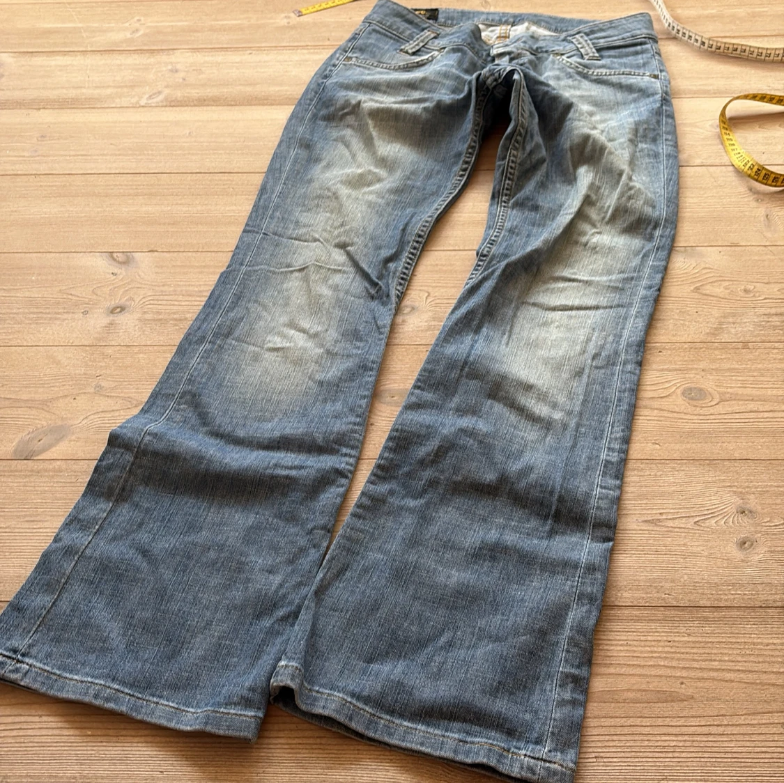 Blå low waist jeans från Lee W29 L31 - 4