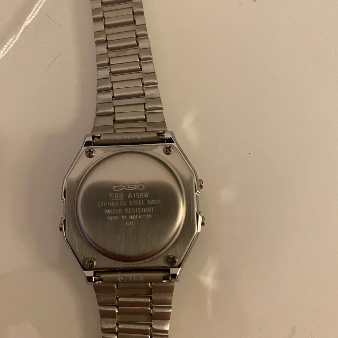 Casio digital klocka i silver - 2