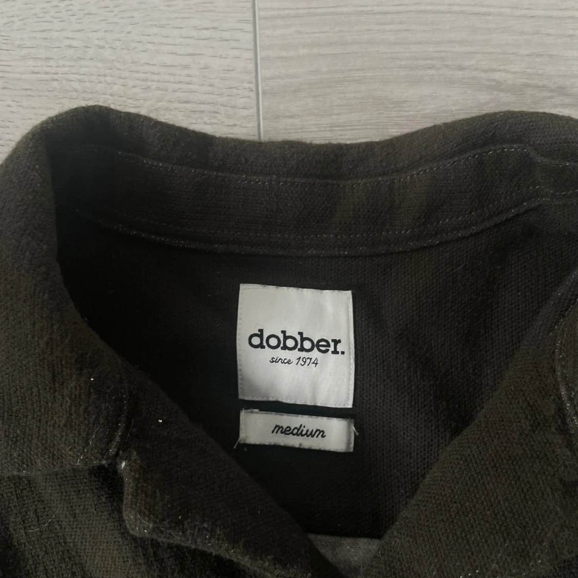 Mörkgrön overshirt från Dobber - 1