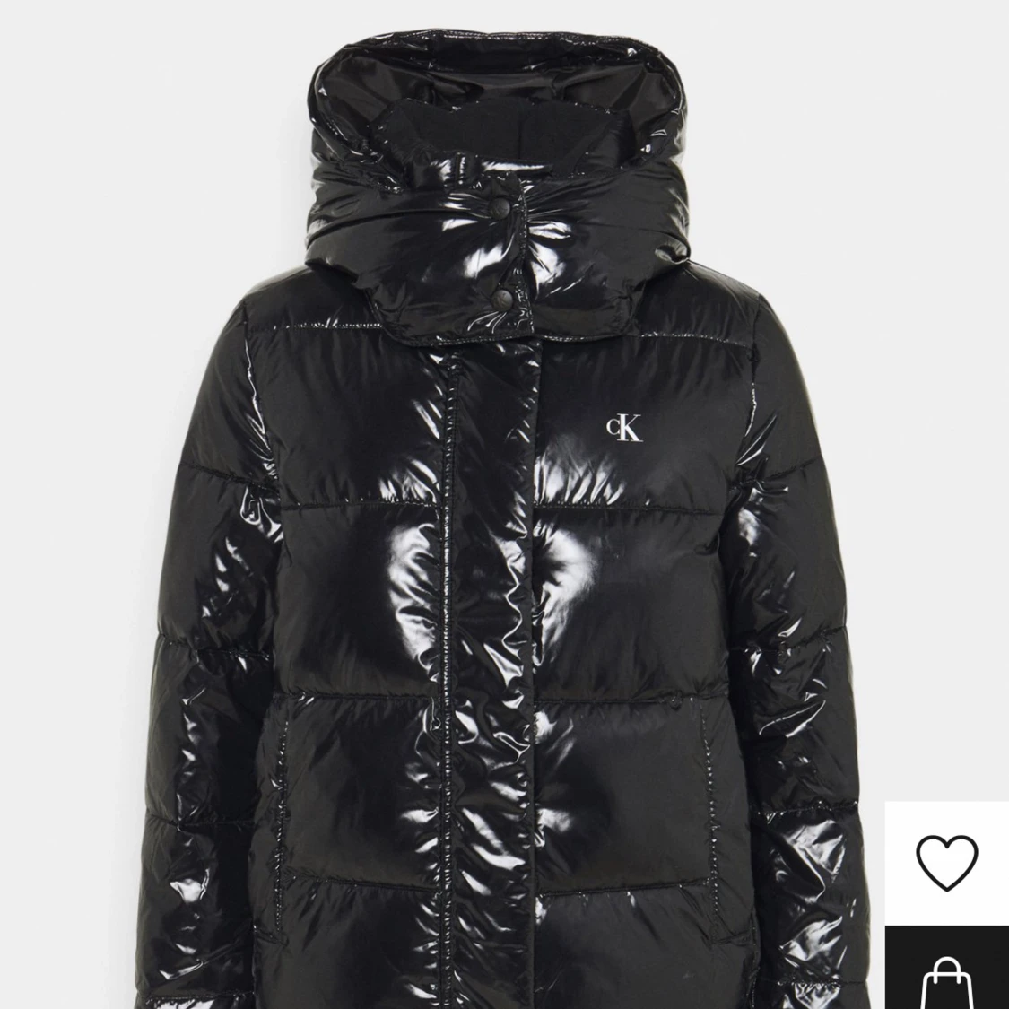 Svart pufferjacka från Calvin Klein - 1