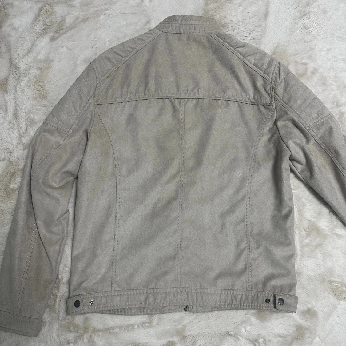 Beige mockajacka från Jack & Jones XL - 2
