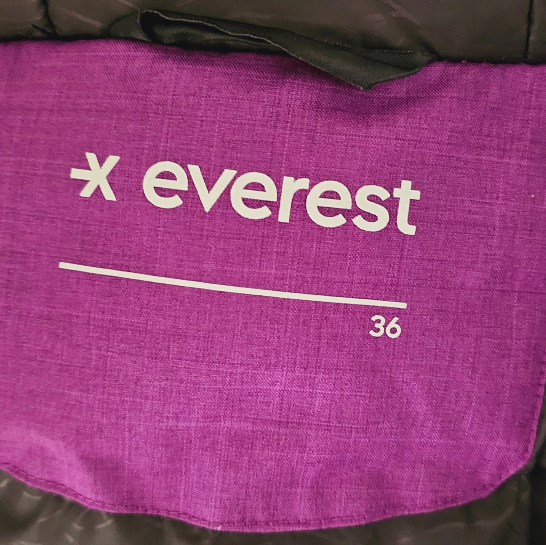 Lila parkajacka med fuskpäls från Everest - 2