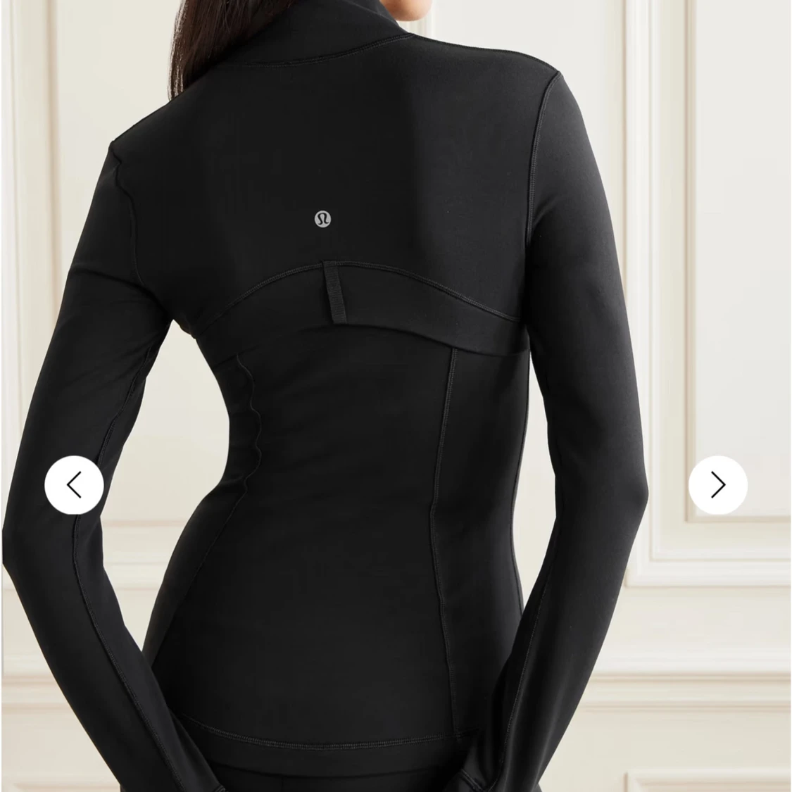 Svart träningsjacka från Lululemon - 2