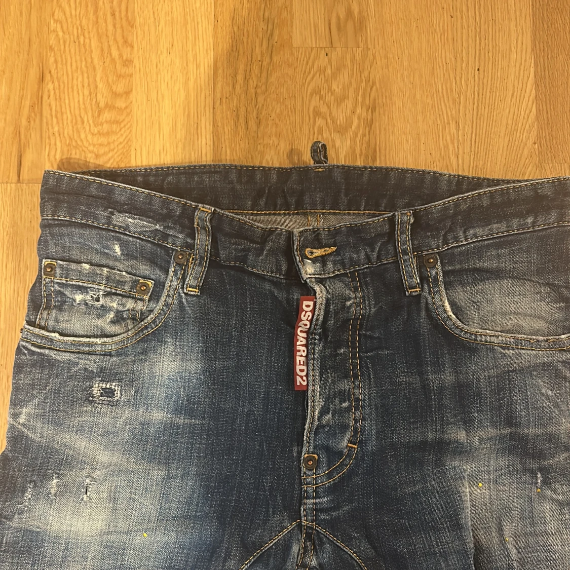 Dsquared2 blåa jeans - 3