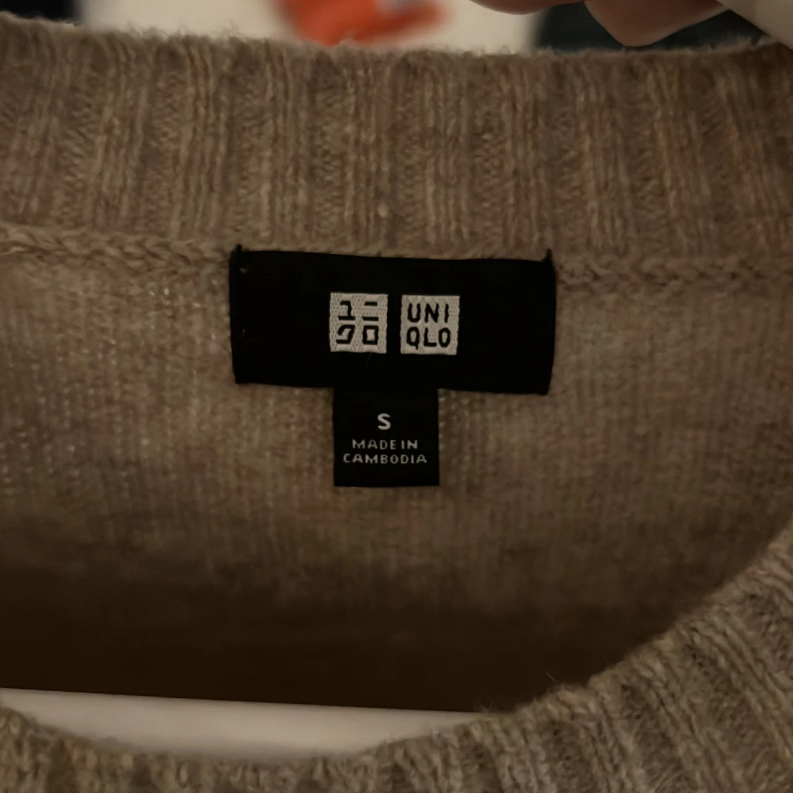 Uniqlo stickad ulltröja - 3