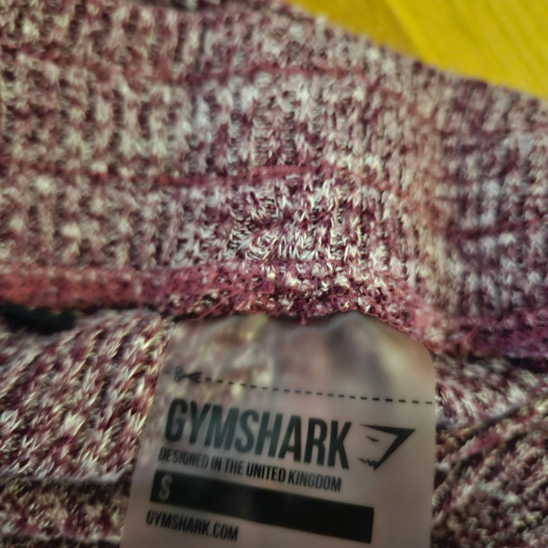 Lila stickad hoodie och byxor från Gymshark S - 1