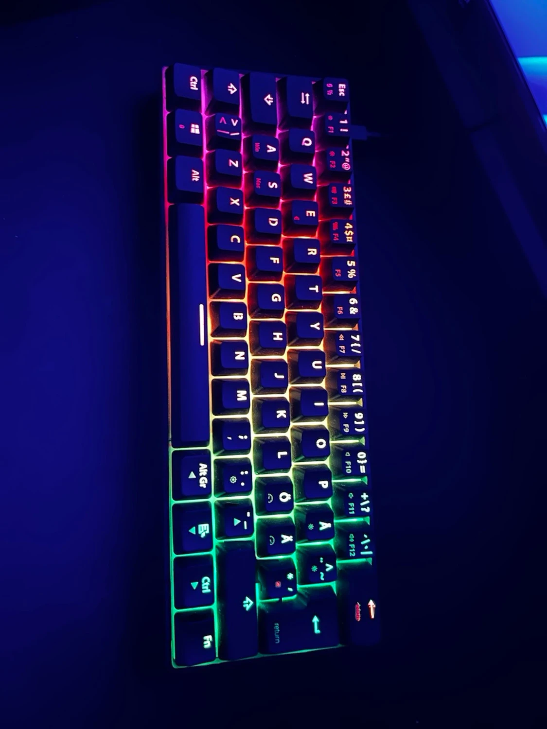 RGB Mekaniskt Tangentbord 60% - 1