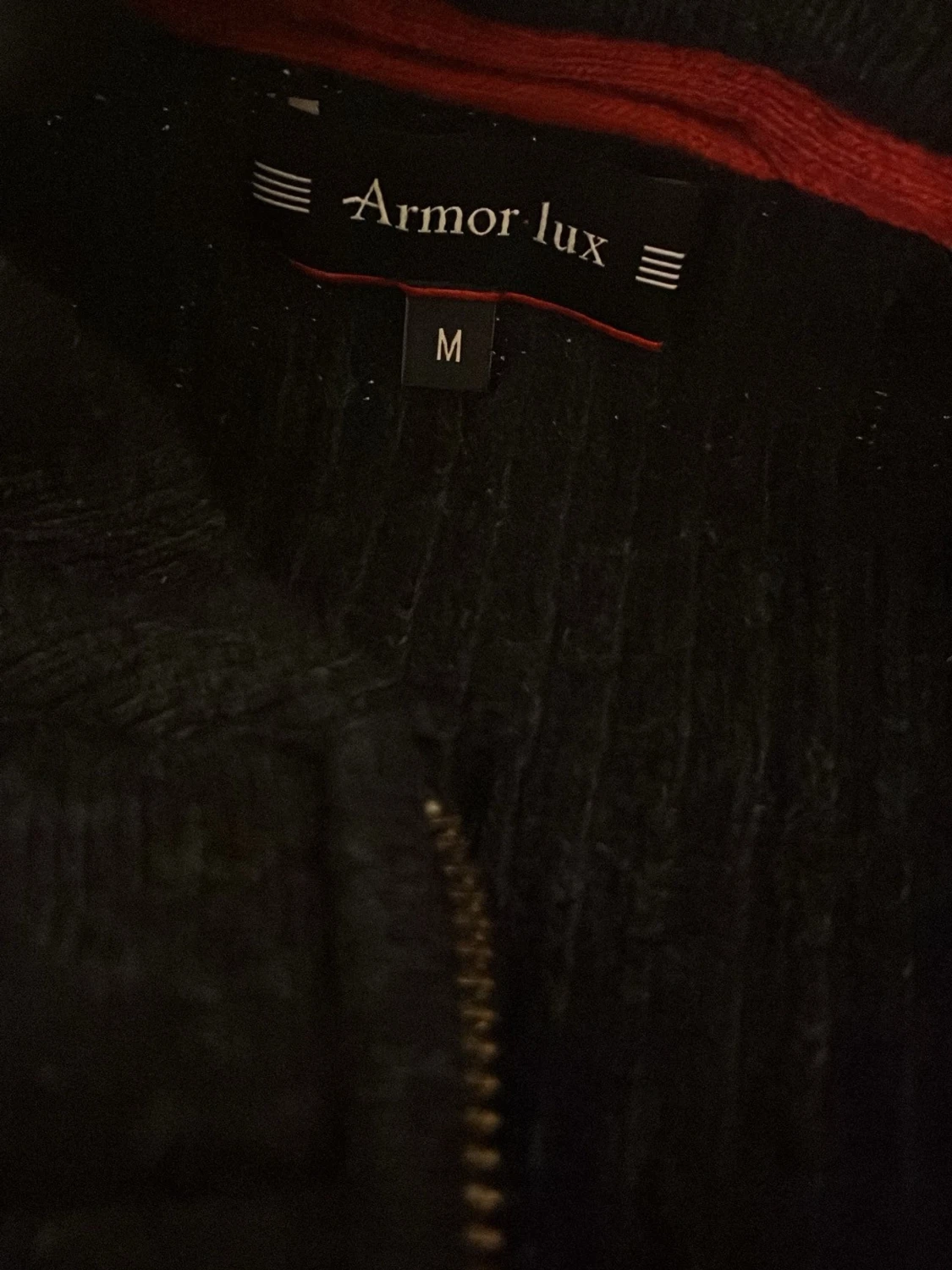 Svart quiltad kofta från Armor Lux - 2