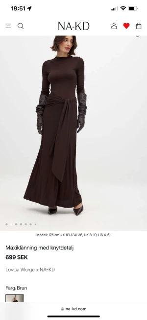 Sökes!!! - Söker denna klänning från Lovisa Worges kollektion med na-kd, storlek 32 💕