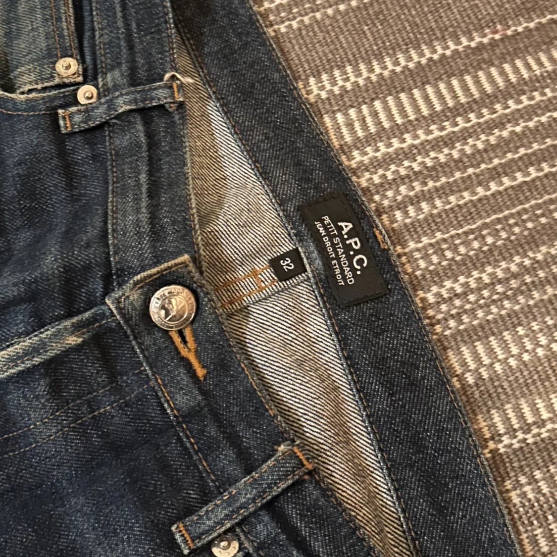APC selvedge / selvage japan denim jeans - 1