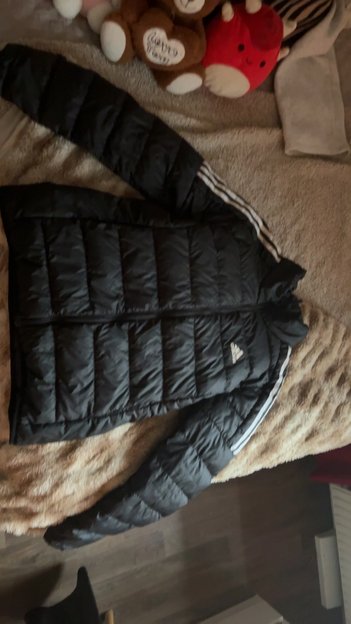 Svart pufferjacka från Adidas - 1