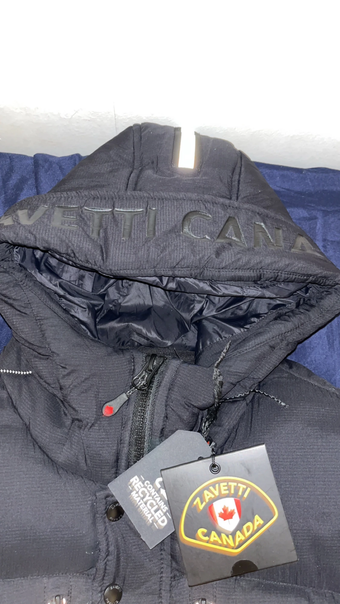 Svart pufferjacka från Zavetti Canada - 3