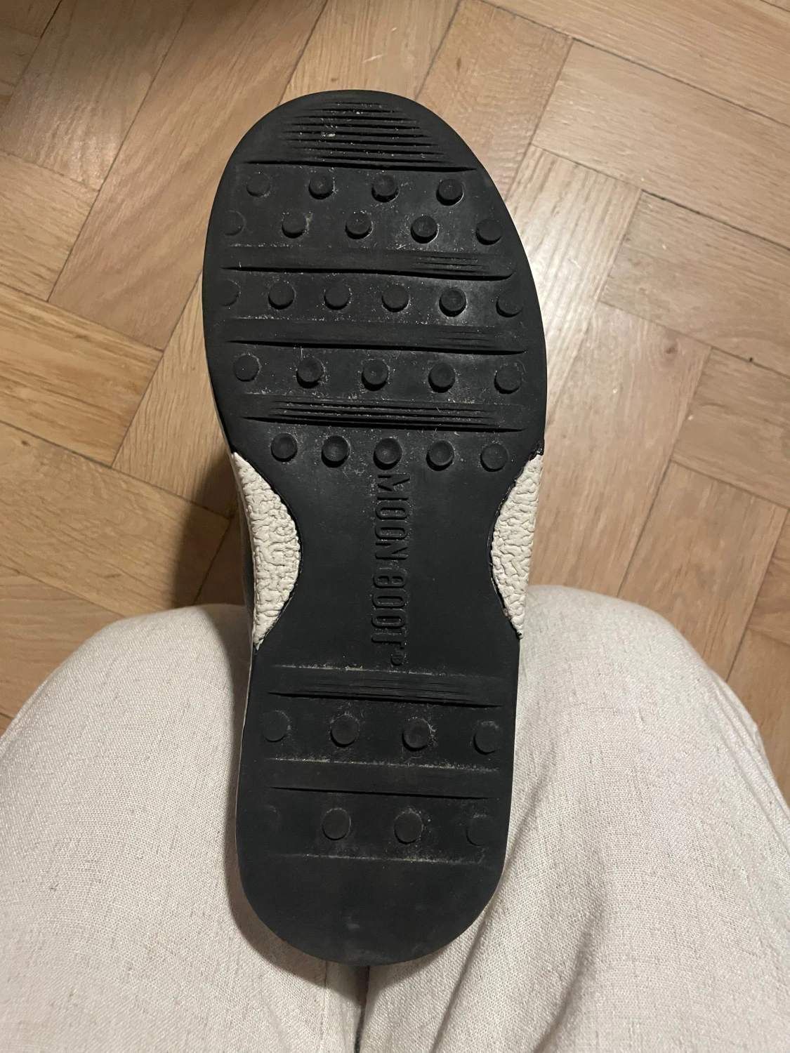 Mörkblå Moon Boot vinterboots - 5