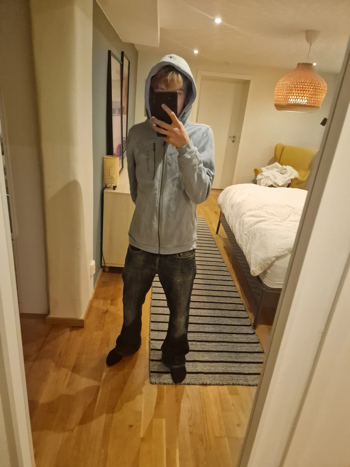 Ljusblå Sail Racing hoodie - 5