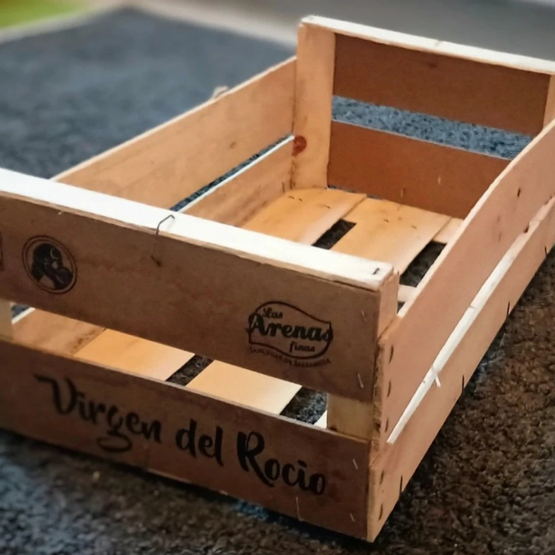 Snygg vintage låda i trä. - 1