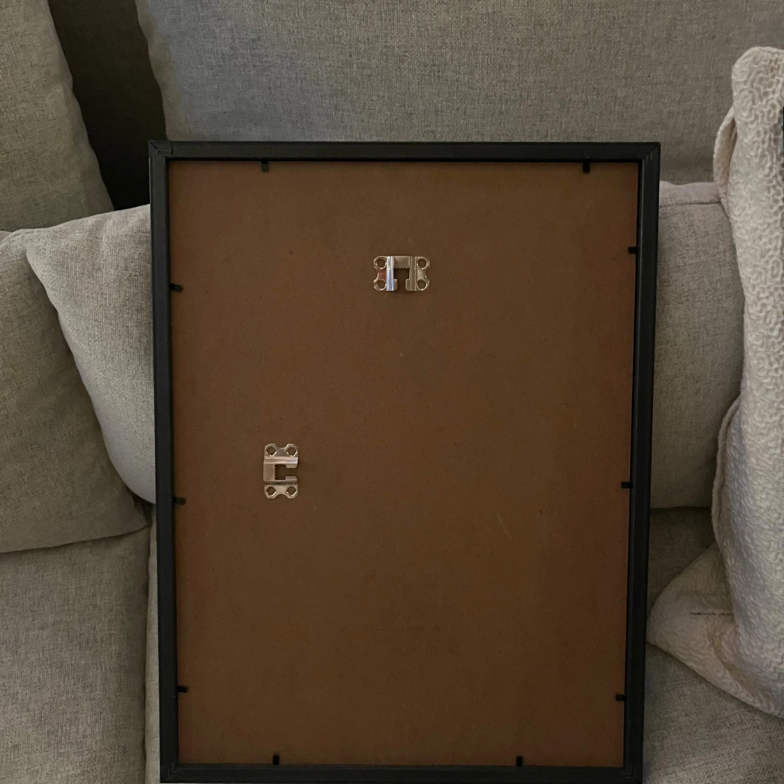 Svart fotoram med glas, 2-pack - 3