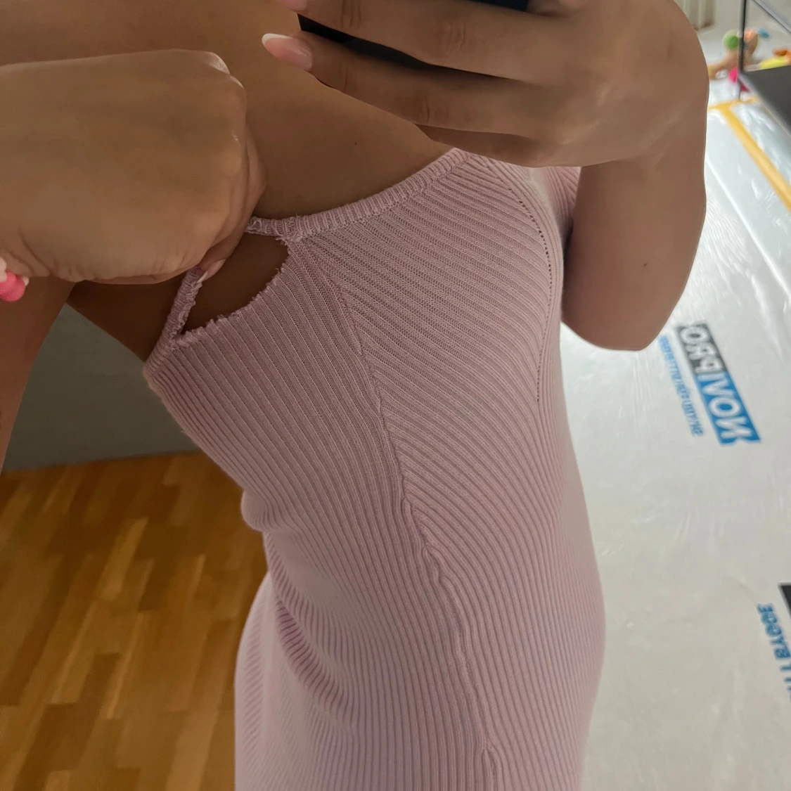 Bandeou klänning - 1