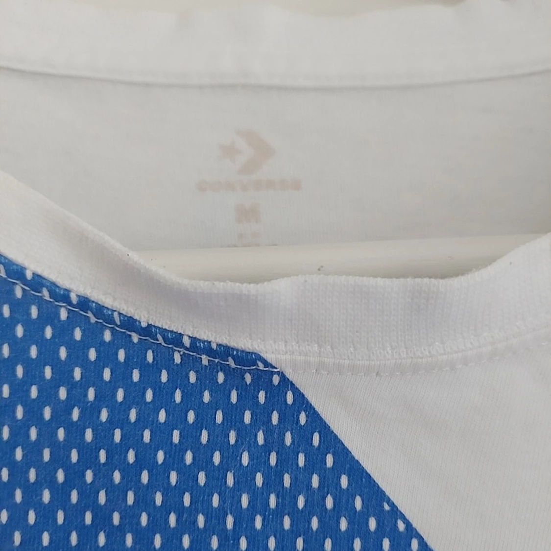 Vit Converse t-shirt med grafiskt tryck 10-12år - 2