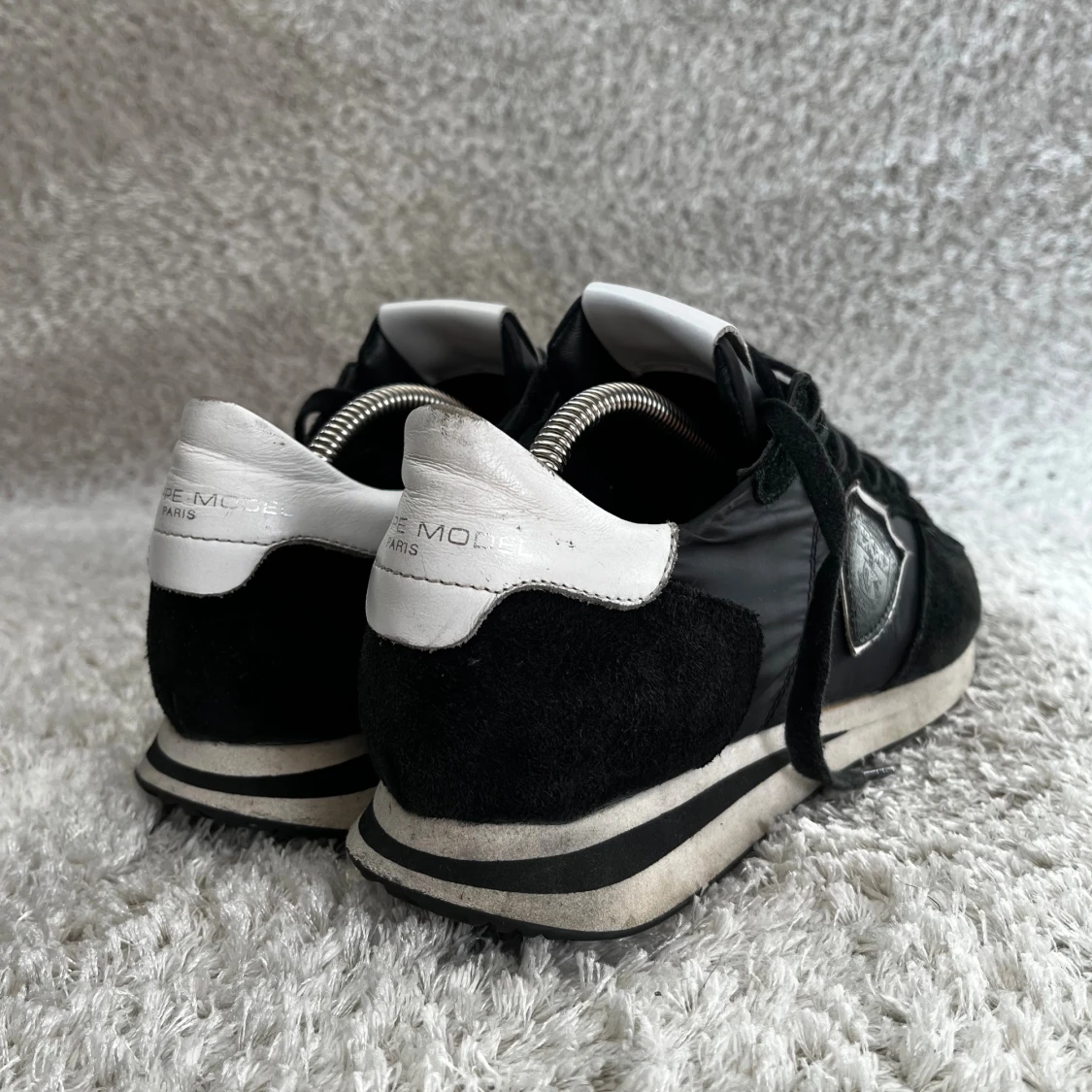 Philippe Model svarta sneakers - 2