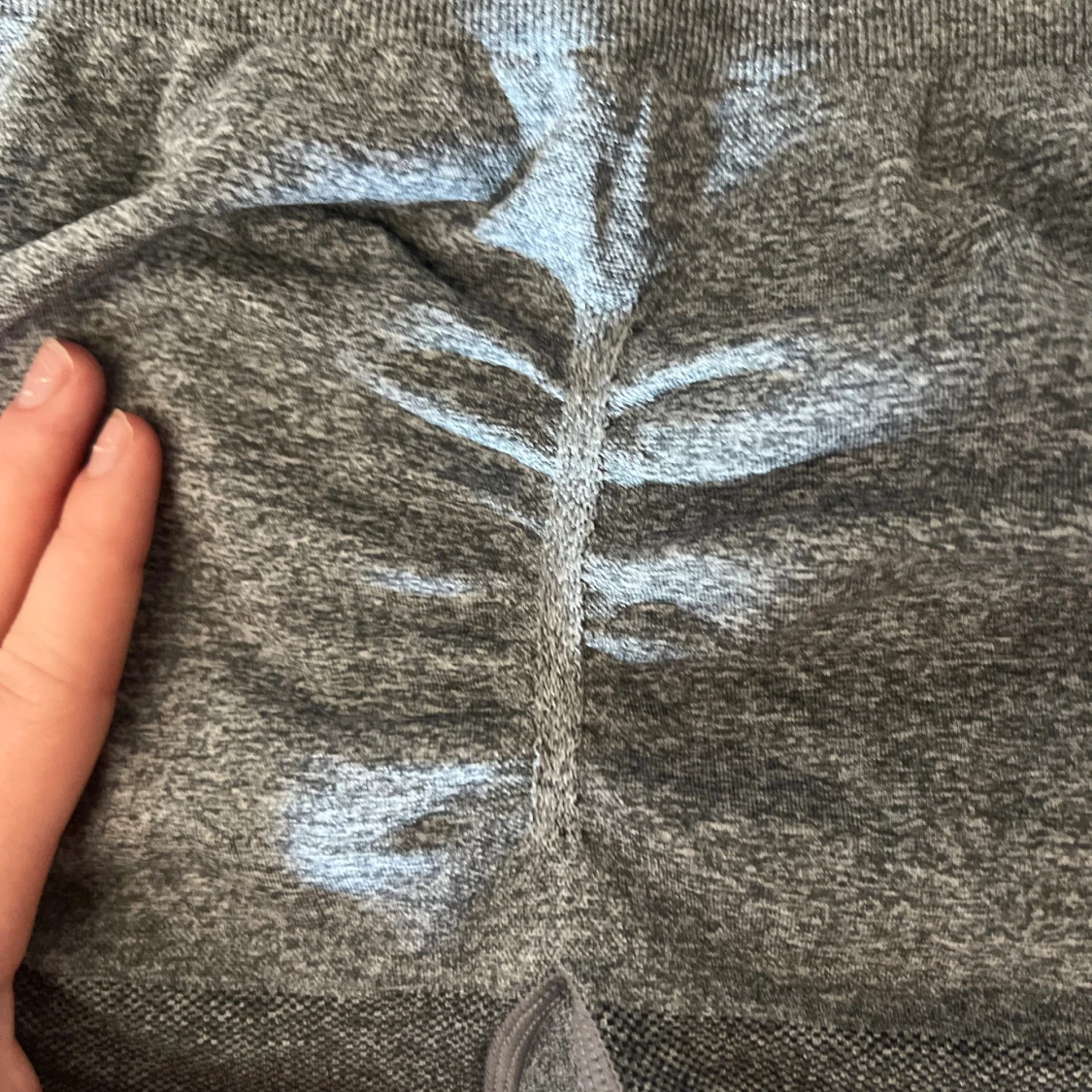 Ljus Gråa gym shorts  - 2