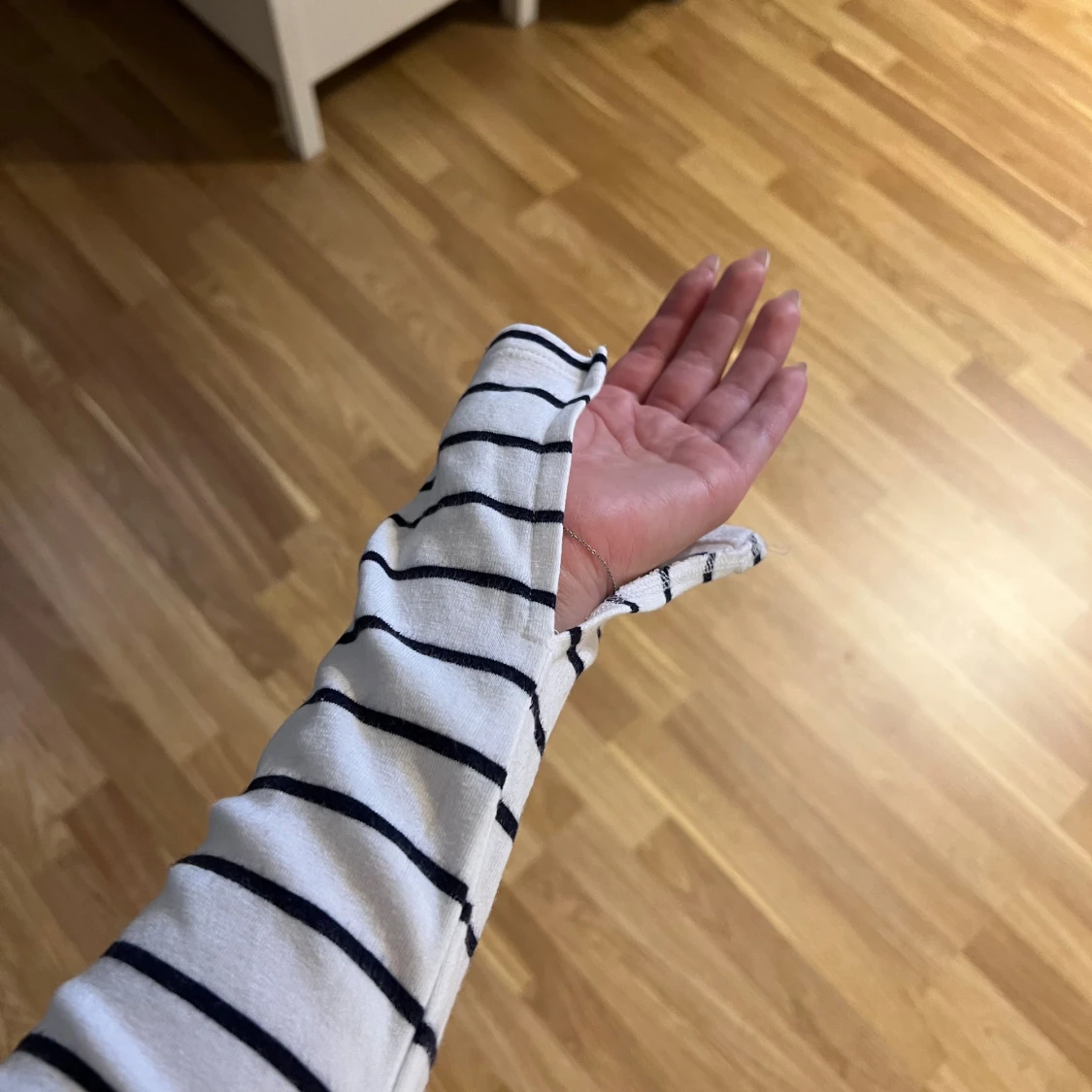 Randig långärmad tröja Gina Tricot - 1