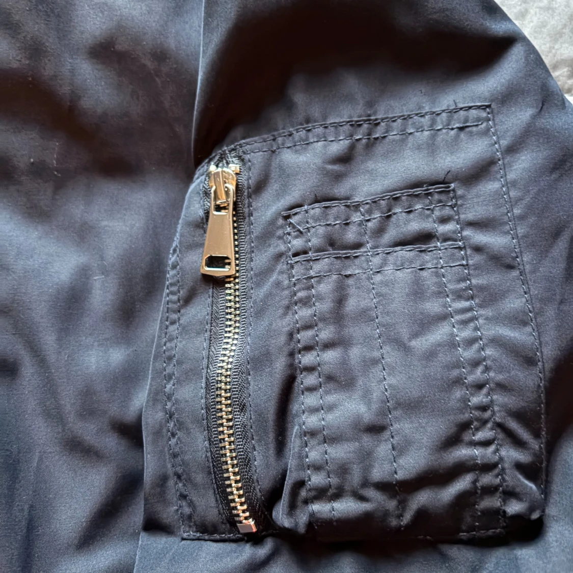 Mörkblå bomberjacka Yu & Me Paris L - 2