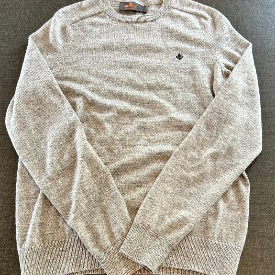 Grå merinoulltröja från Morris  - 1