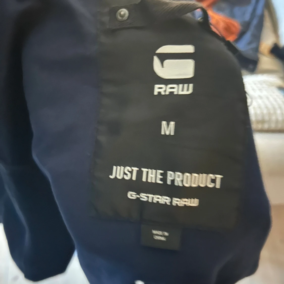 Marinblå vindjacka  - 3