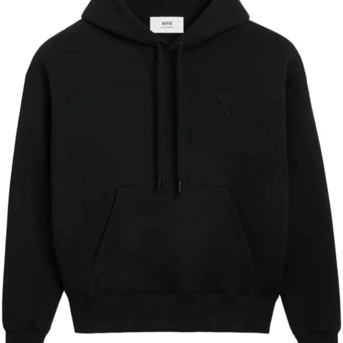 Svart Ami Paris hoodie