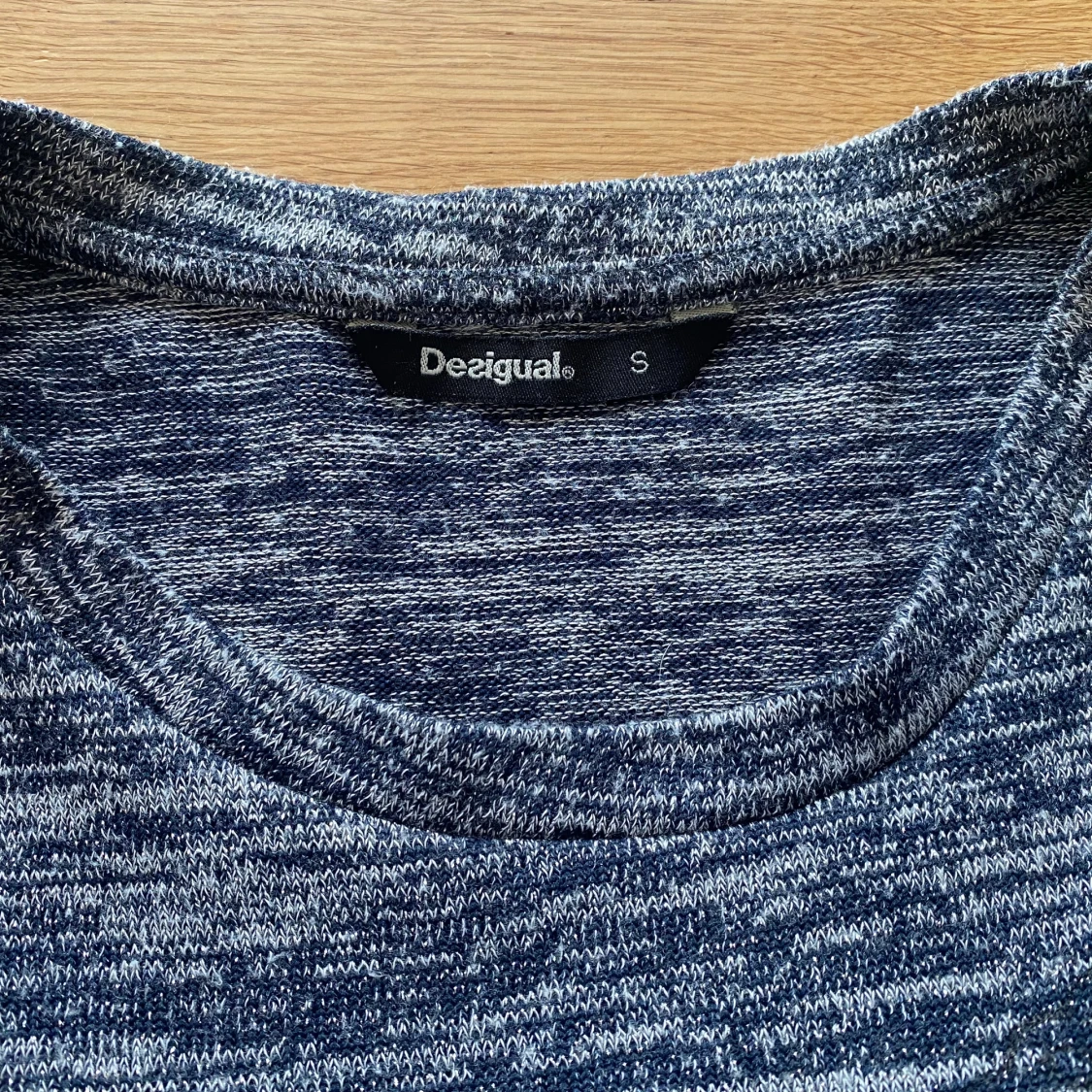 Blå mönstrad tunika Desigual S - 3