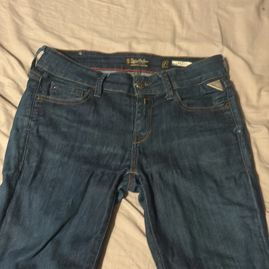 Replay jeans blå, midwaist, W28 L34 - 2
