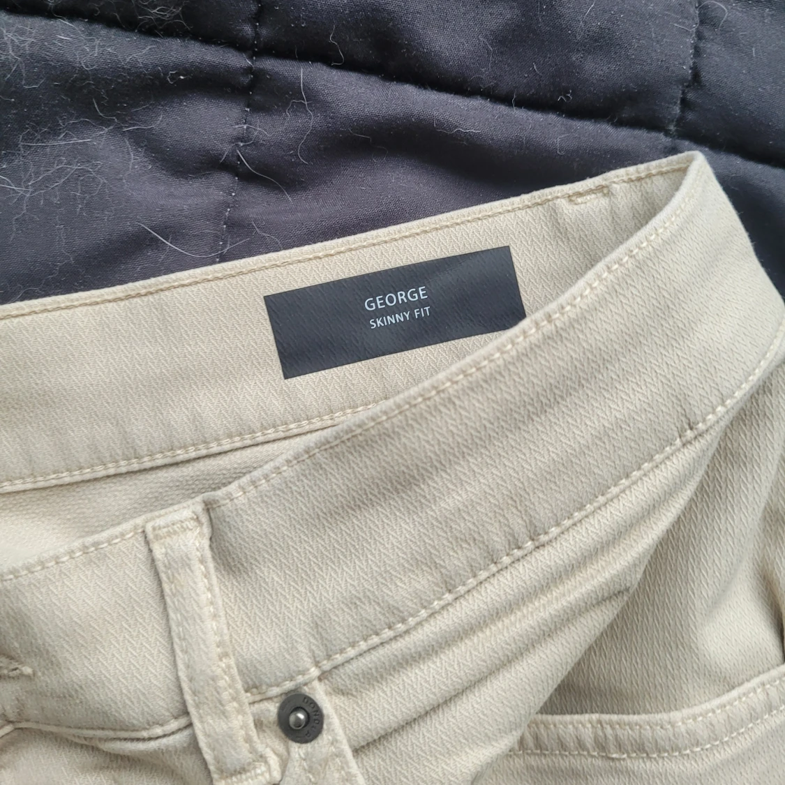 Beige skinny jeans från George - 2