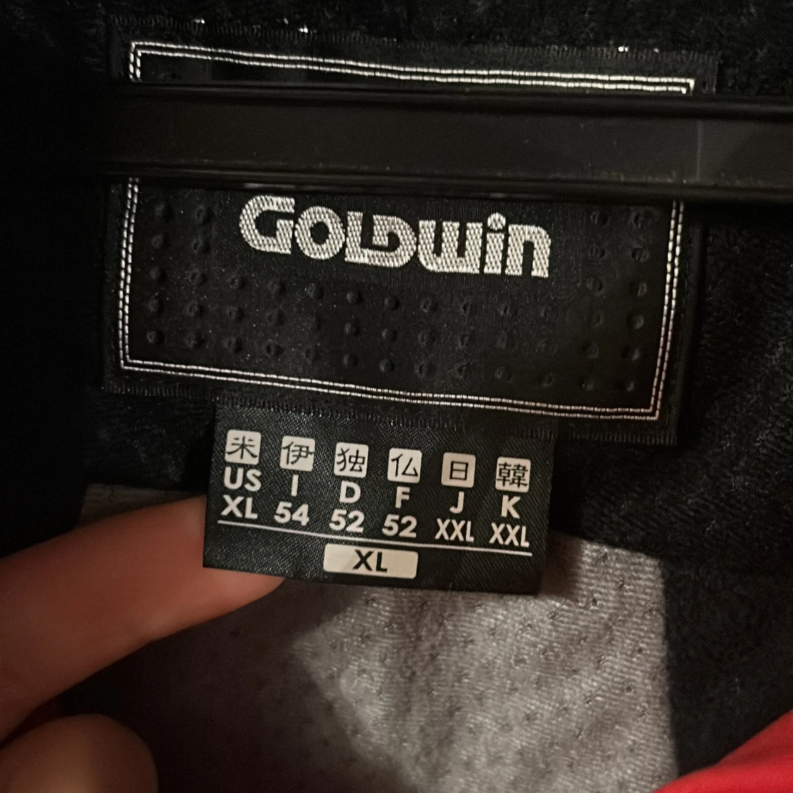 Röd vindjacka Goldwin XL - 2