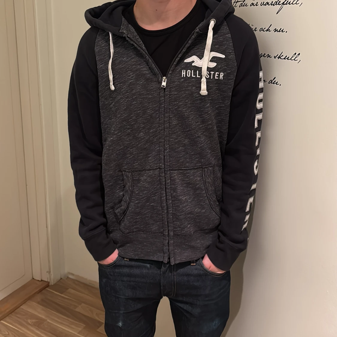 Hollister zip hoodie  - 1
