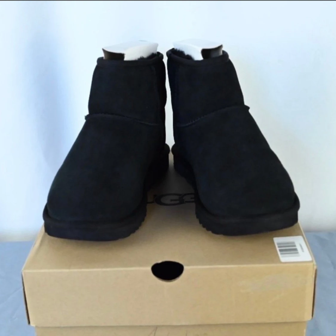 Svarta UGG boots i mocka - 1