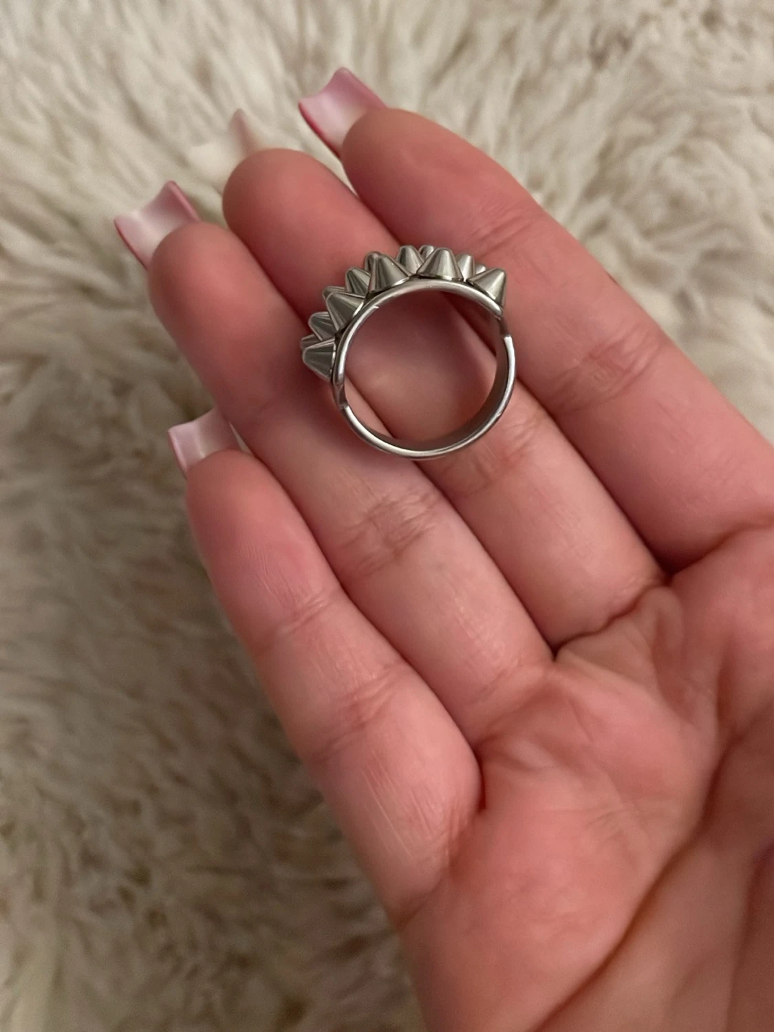 Edblad Silvrig ring, storlek 17,50 - 2