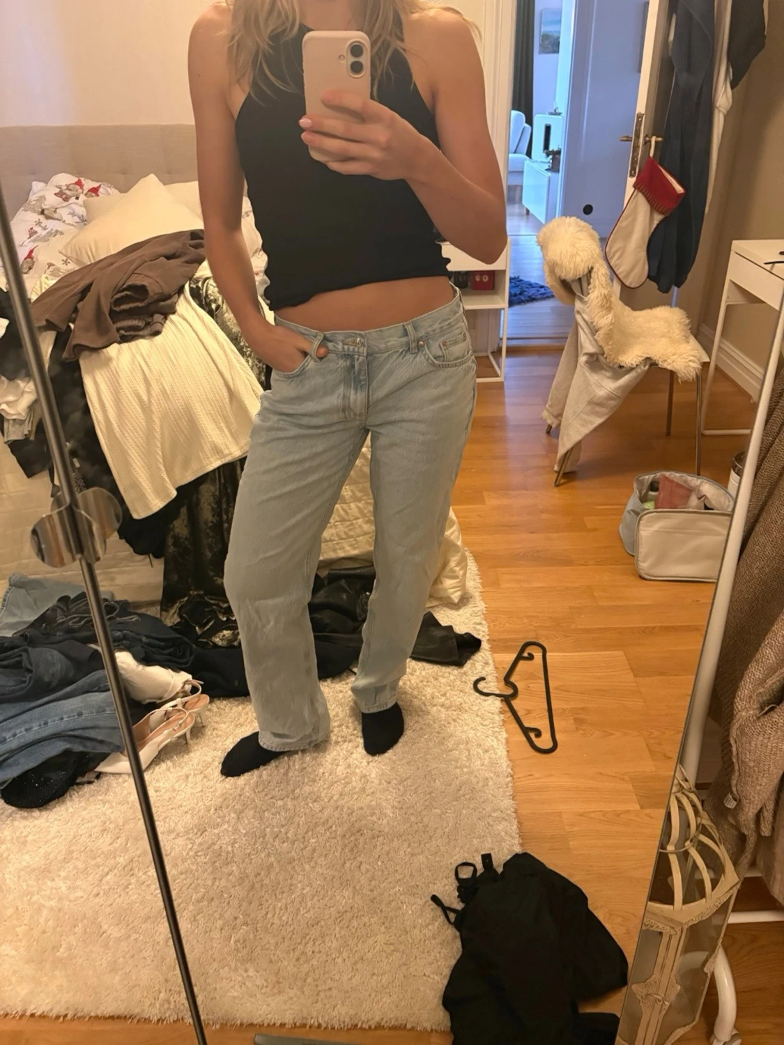 Ljusblå jeans från g perfect jeans