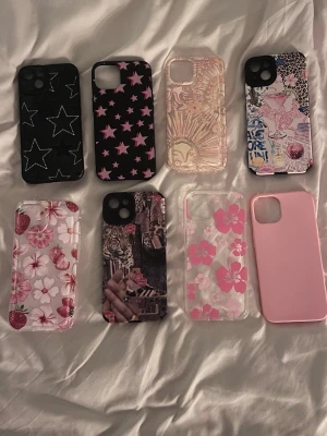 iPhone 13 - säljer 8 supersnygga oanvända skal till iPhone 13! säljs gärna i pack💞