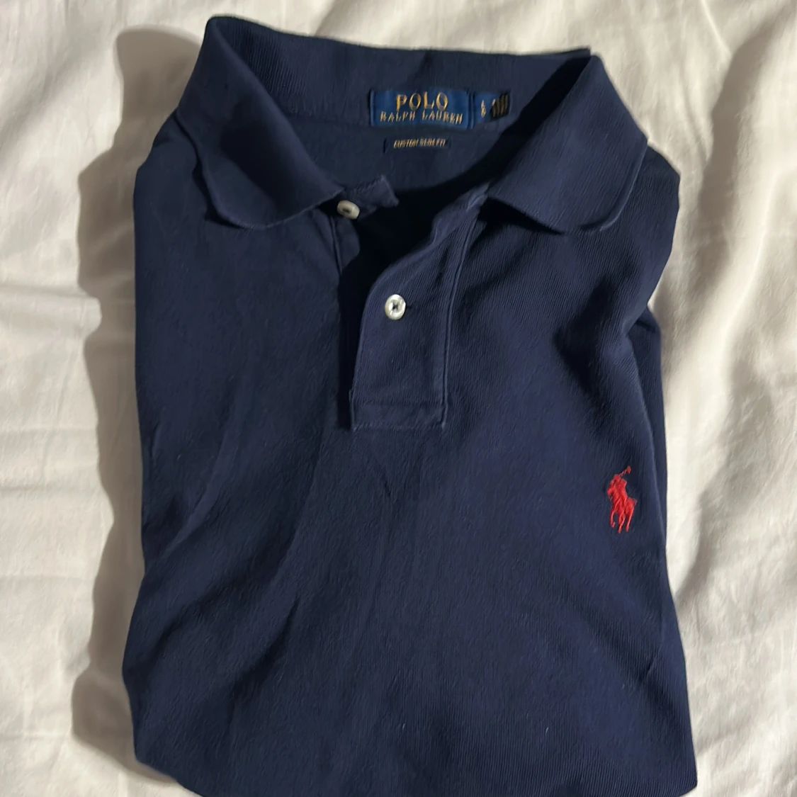 Marinblå piké från Ralph Lauren L - 1