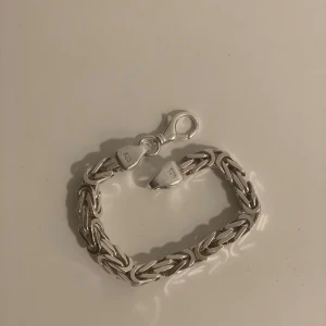 Kejsarlänk armband silver 925S - 23 cm , ca. 80 gram, 8 mm. Äkta silver 925S
