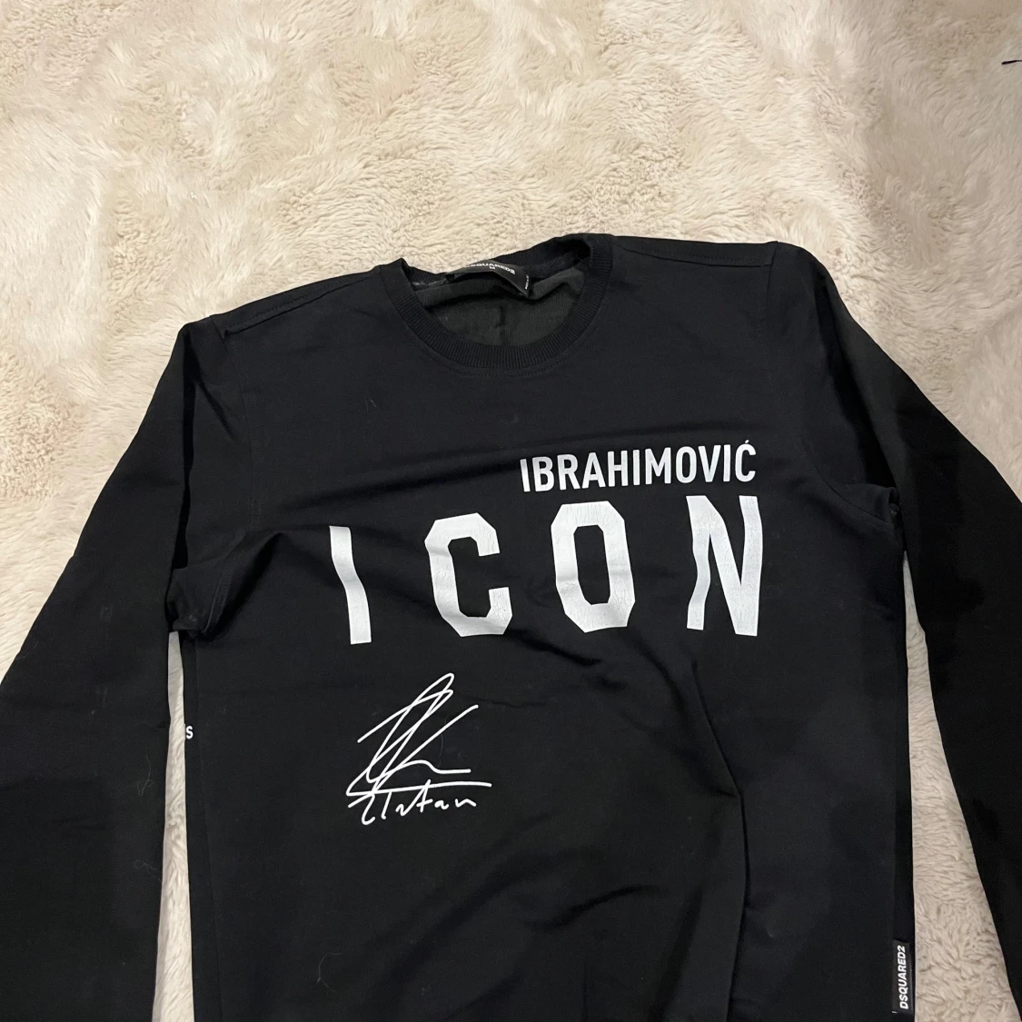 Svart långärmad tröja DSQUARED2 ICON