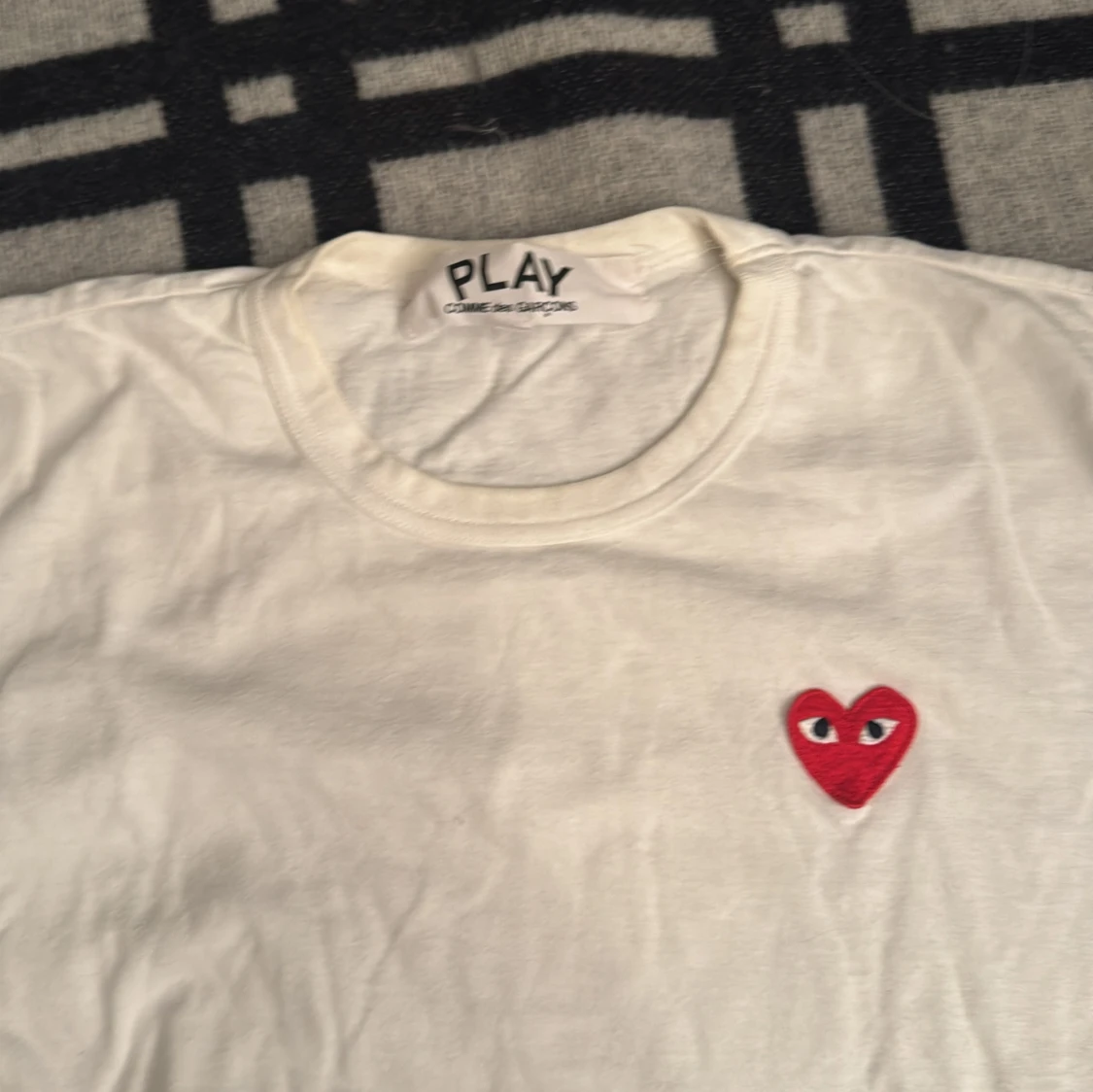 Vit Comme des Garçons Play t-shirt - 1