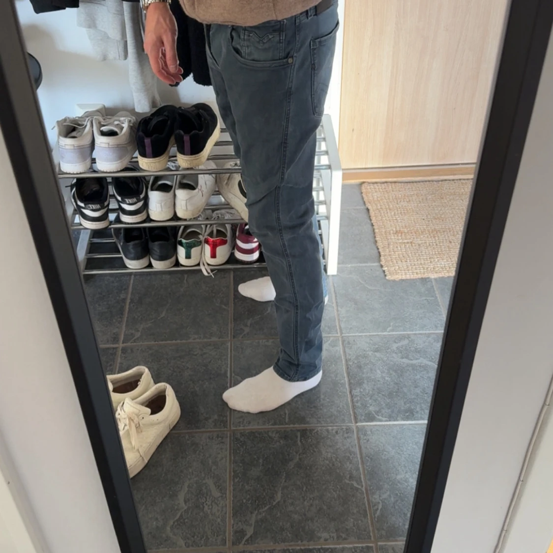 Replay grå jeans slim fit 31/32 - 2