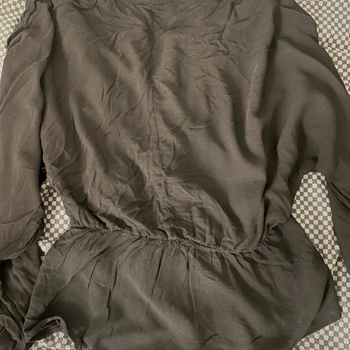 Svart blus från Zara - 2