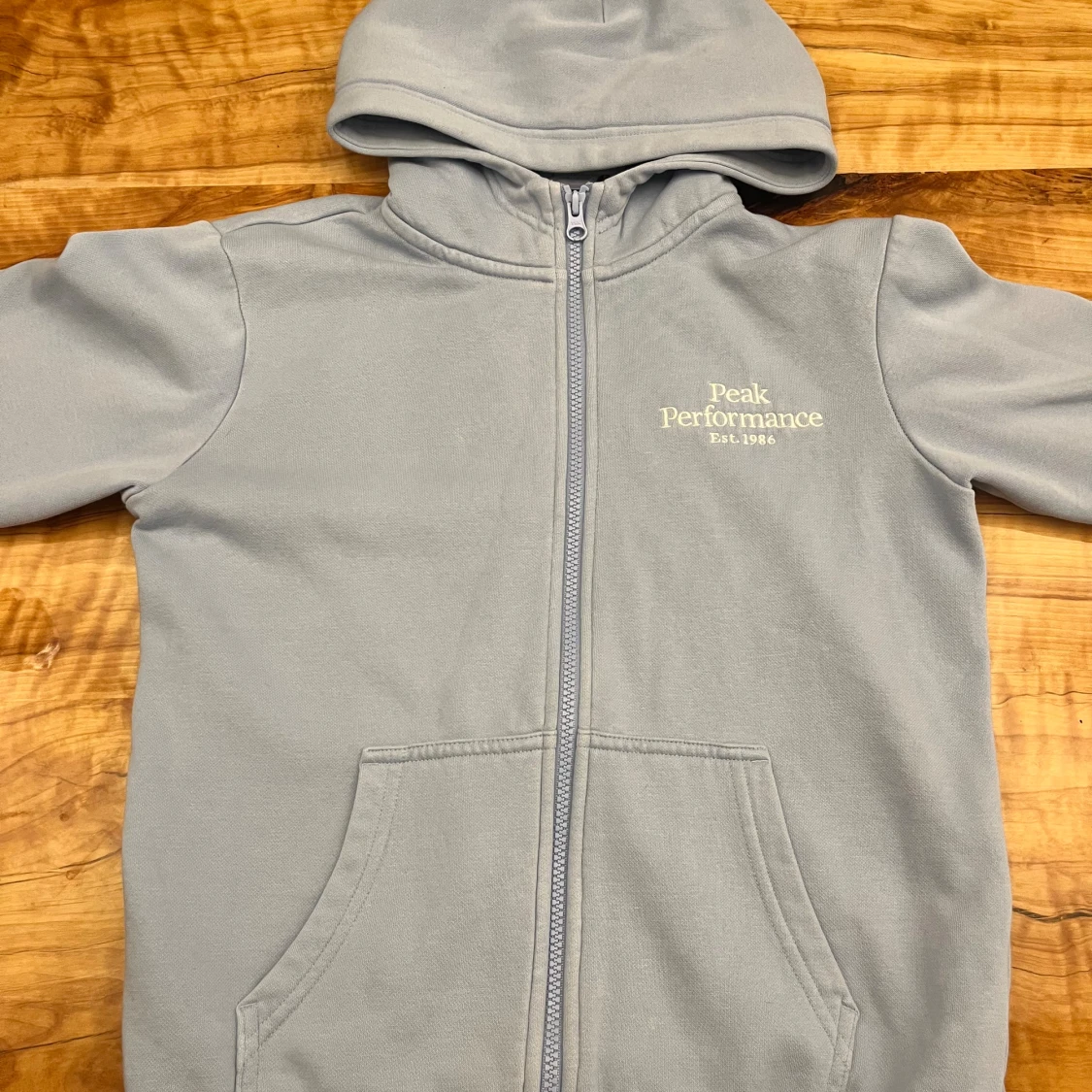 Ljusblå peak performance kofta - 1