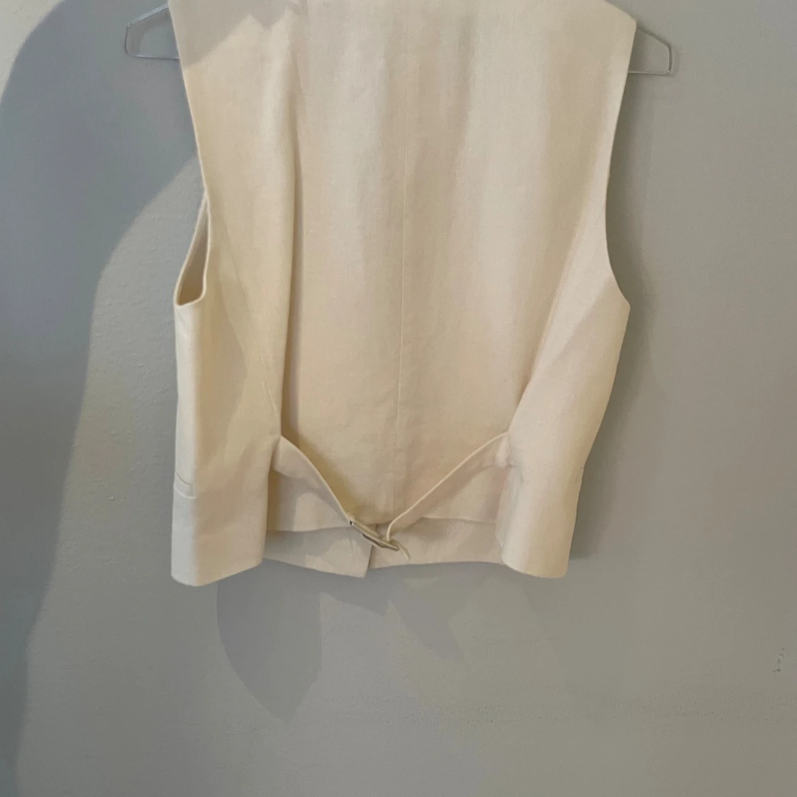 Beige linneväst från Zara - 1